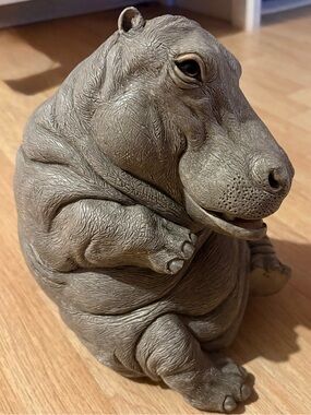 Vintage Hippo Piggy by Bank Makers Of America